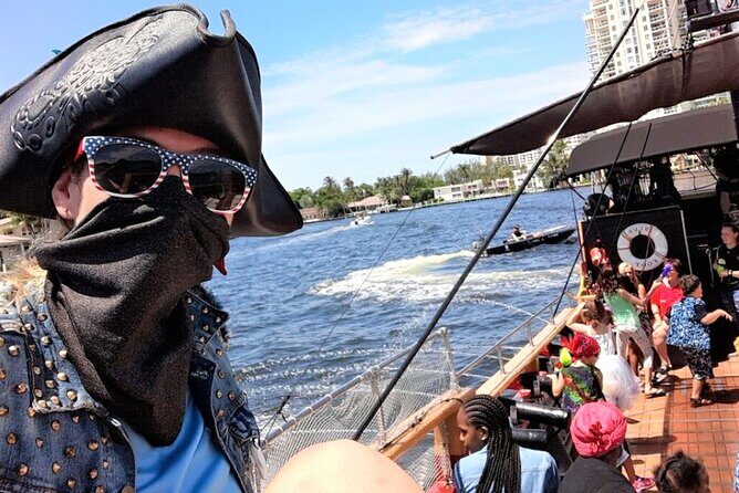 1-Hour Interactive Pirate Cruise (arrive 30 minutes early) - The Barnacle Bill Water-Cannon Battle: Where to Stand to Control the Soak