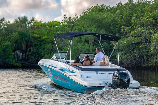 1 Hour-Relaxing Private Boat Tour - Fort Lauderdale (Up to 6 Pax) - The Bayliner 21 ft ride: calm water travel, not adrenaline