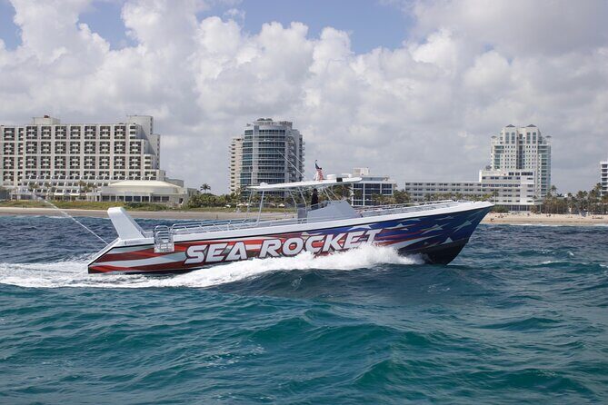 Early Bird Sea Rocket Sightseeing Cruise in Fort Lauderdale - Port views: where cargo and cruise activity meet