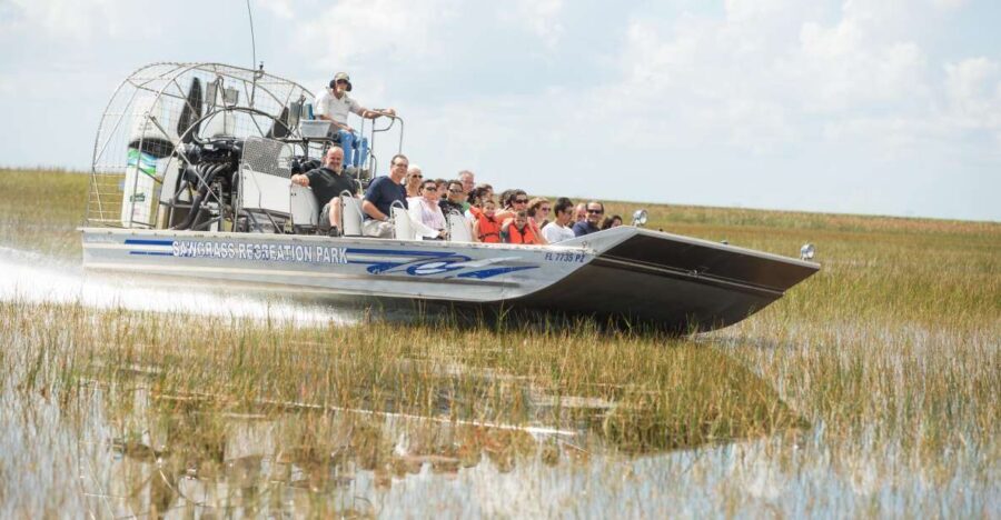 Everglades: Sawgrass Park Day Time Airboat Tour & Exhibits - Captain narration: how the marsh becomes understandable