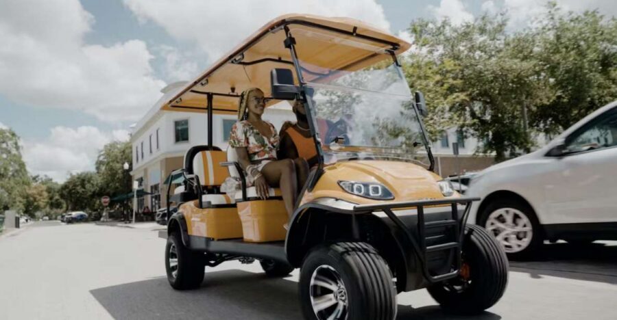 Fort Lauderdale: 6 People Golf Cart Rental - Cruise Downtown With Less Parking Stress