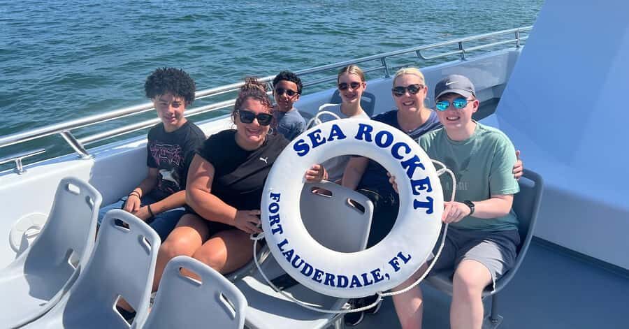 Fort Lauderdale: Sea Rocket Ocean Speed Boat Cruise - Live narration: why it makes the views more fun