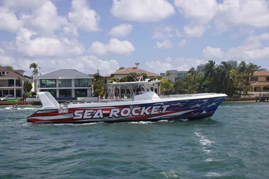 Fort Lauderdale: Sea Rocket Ocean Speed Boat Cruise - Comfort and seating: how to get the best spot