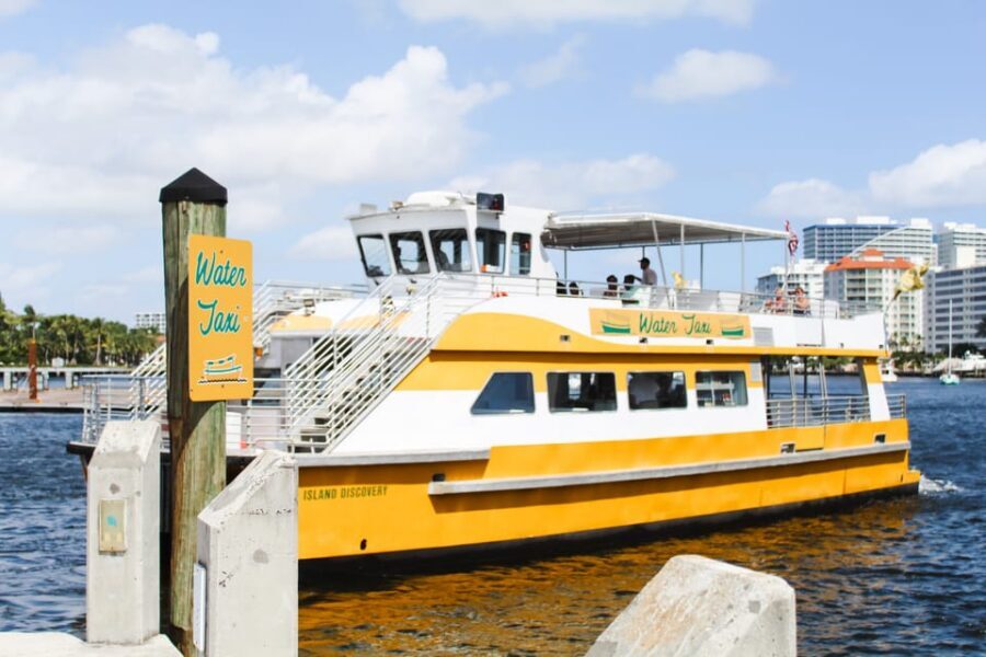 Fort Lauderdale: Water Taxi All-Day Pass - Key points before you go