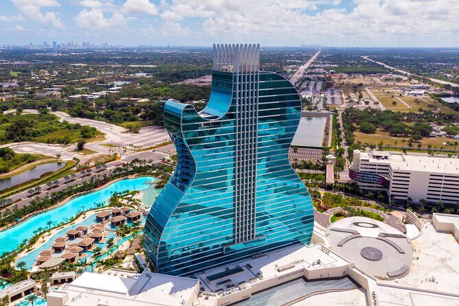 Guitar Hotel or Miami Dolphins Stadium Helicopter Tour - Above Hard Rock Stadium: The Miami Dolphins Aerial Moment