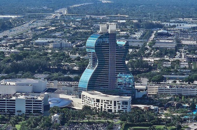 Guitar Hotel or Miami Dolphins Stadium Helicopter Tour - Timing Tips: Sunset or Night Changes Everything