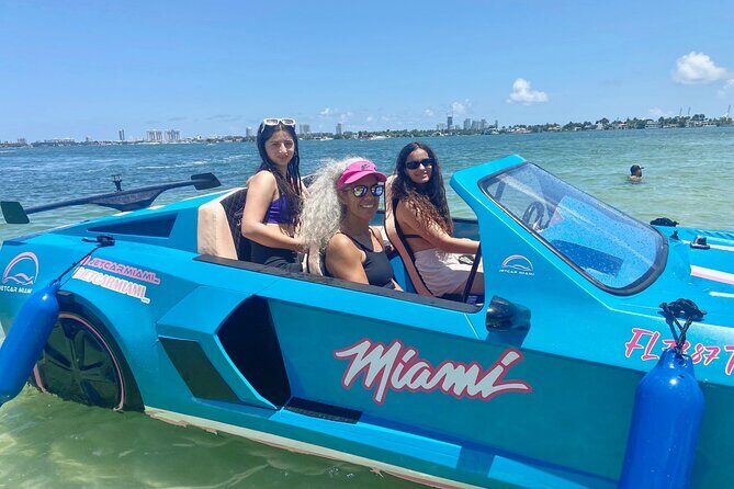 Jetcar Miami (Jet ski/jet boat) Rental - Life jackets and the 572 lb cap: safety reality, not scary stuff