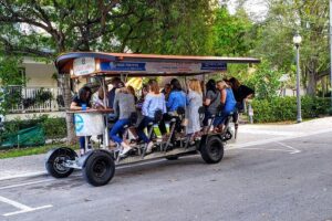 Pedibus Pub Crawl in Fort Lauderdale - The ride setup: pedal party bike logistics in plain English