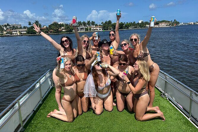 Private Double Deck Pontoon Party Cruise in Fort Lauderdale - Fort Lauderdale’s Sandbar Triangle: Stop 2 Is the Main Event