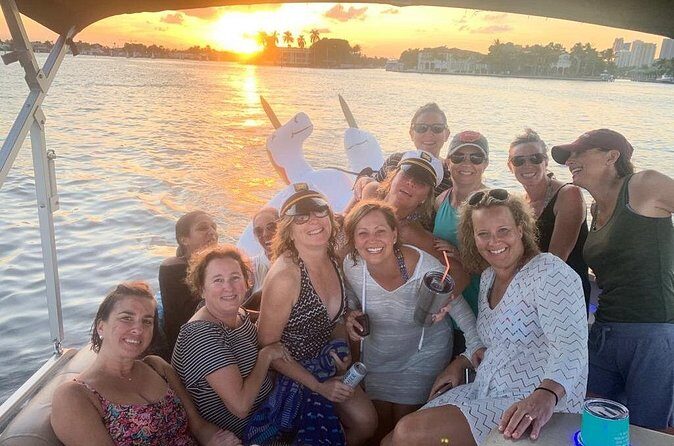 Private Evening Boat Tour Fort Lauderdale for 12 People - BYOB Reality Check and the Captain Fee Detail