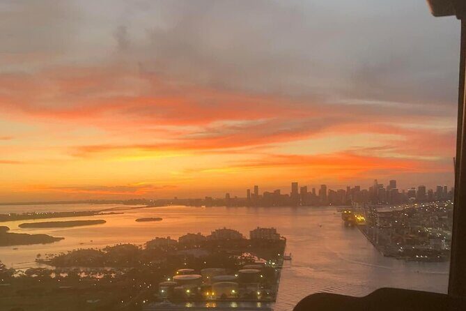 Romantic Miami Helicopter Tour with Champagne for Two - Champagne for two: included, but plan around the rules