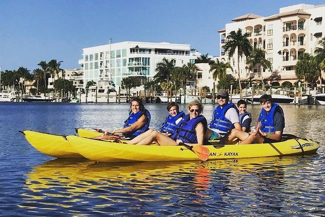 Seven Isles of Fort Lauderdale Kayak Tour - Hitting Middle River and Intracoastal waterways at a calm pace