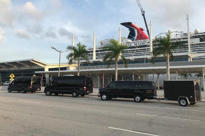 Van Ft Lauderdale Airport or Hotel To Port of Miami or Hotel - Price and Value for Groups Up to 14