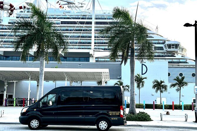 Van Up 14pax Ft Lauderdale Airport or Hotel to Port Mia or Hotel - Fort Lauderdale to PortMiami Without the Cruise-Day Panic