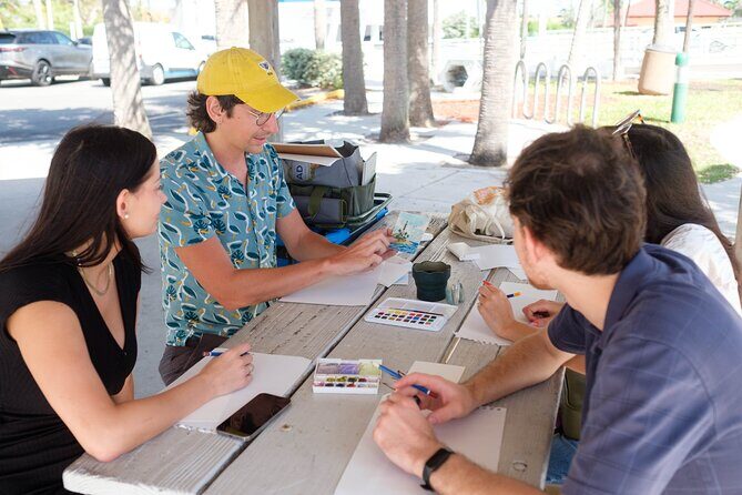 Watercolor Postcard Painting with a Local Artist - Logistics that can make or break your experience