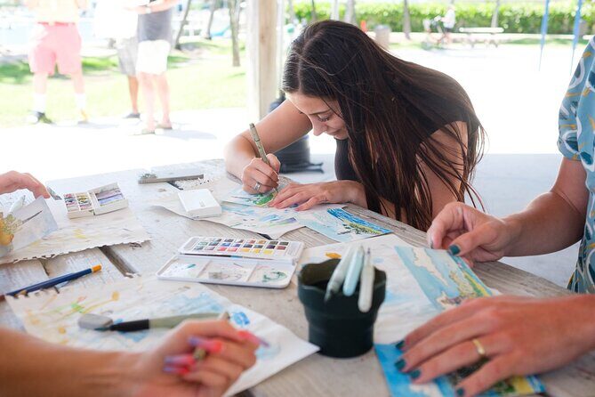 Watercolor Postcard Painting with a Local Artist - Who should book this workshop?